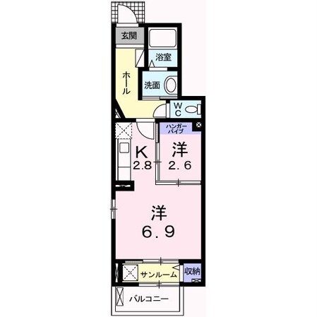 ノアBの物件間取画像